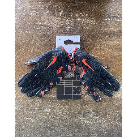Nike Vapor Jet 7.0 PE Oregon State Beavers Black Football Gloves Size 2XL FN5298 - Picture 2 of 11